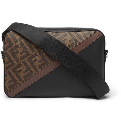 classic brown fendi messenger bag|Fendi Messenger bag women's.